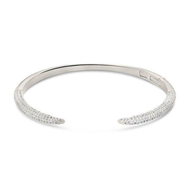 CZ Open Spike Cuff Bracelet