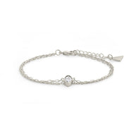 Karlie CZ & Layered Chain Bracelet