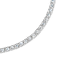 Christina Square CZ Tennis Bracelet