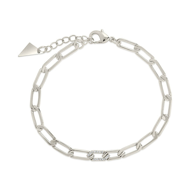 Kinslee CZ Chain Bracelet