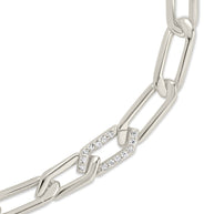 Kinslee CZ Chain Bracelet