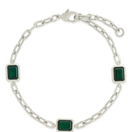 Lennox Station CZ Chain Bracelet Set