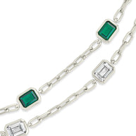 Lennox Station CZ Chain Bracelet Set