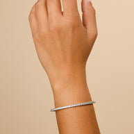 Aster CZ Tennis Bracelet