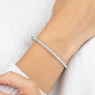 Aster CZ Tennis Bracelet