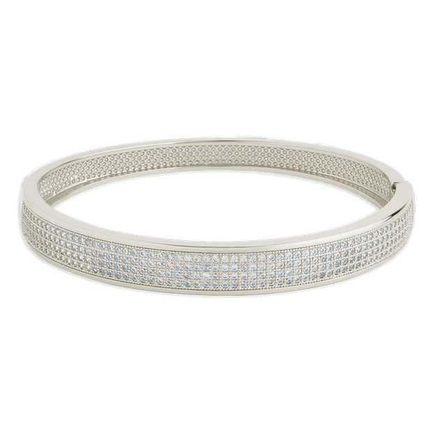 Nessa CZ Bangle Bracelet