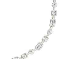 Camden CZ Staggered Tennis Bracelet