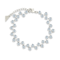 Carson CZ Tennis Bolo Bracelet