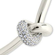 Jessna CZ Knot Bangle
