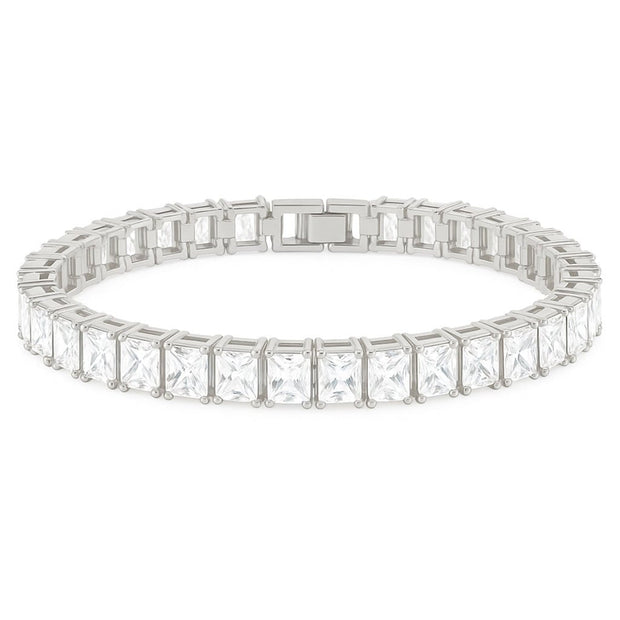 Marisol Princess Cut CZ Tennis Bracelet