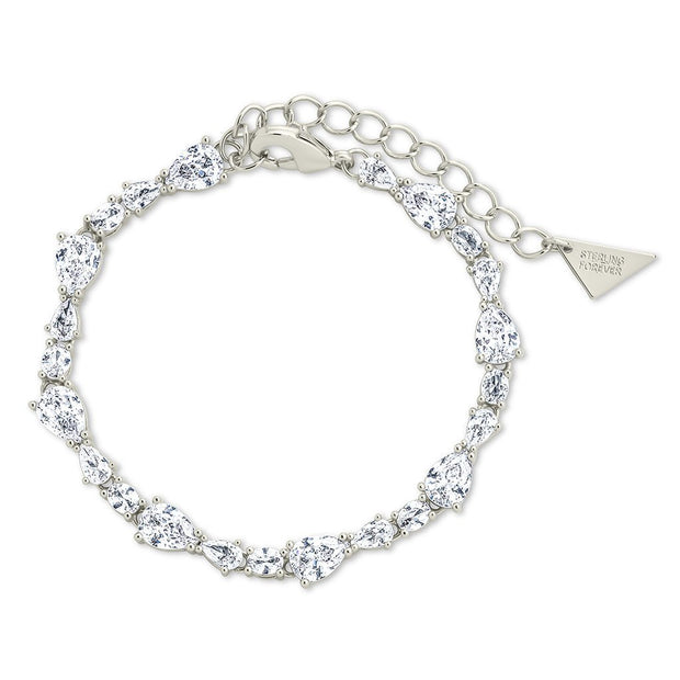 Sterling Silver Wyatt CZ Tennis Bracelet