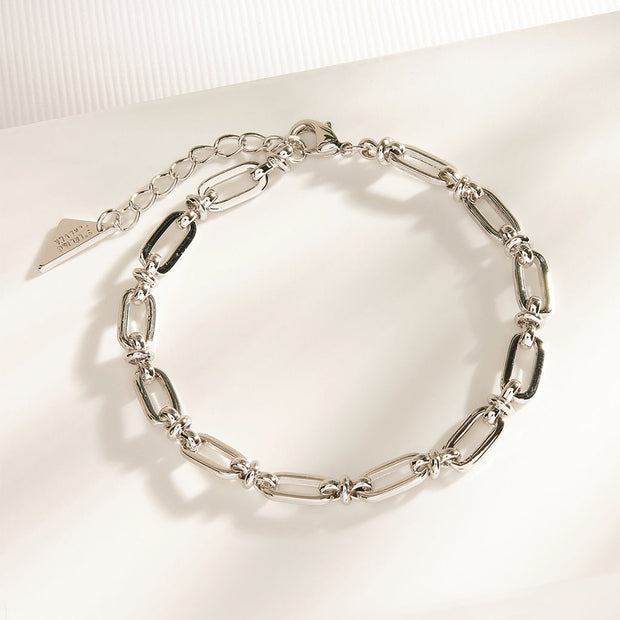 Oval Link Chain Bracelet