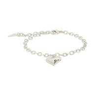 Beating Heart Charm Bracelet