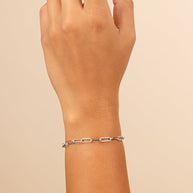 Sylvie Paperclip Chain Bracelet