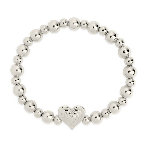 Beating Heart Beaded Bracelet