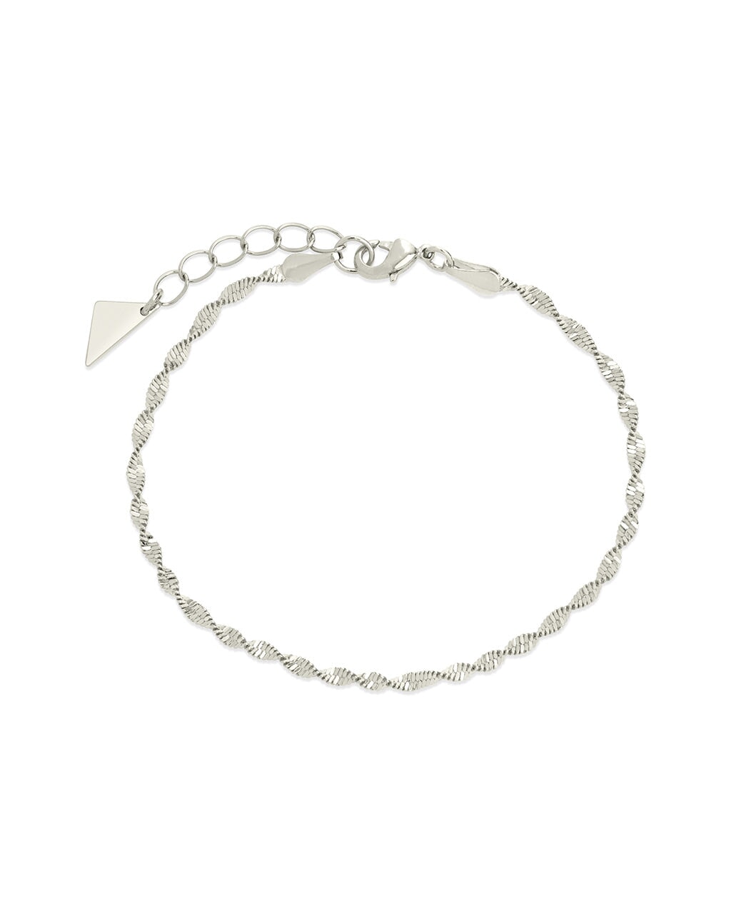 Blakely Twisted Herringbone Chain Bracelet
