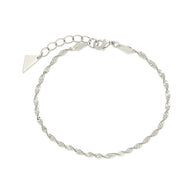 Blakely Twisted Herringbone Chain Bracelet