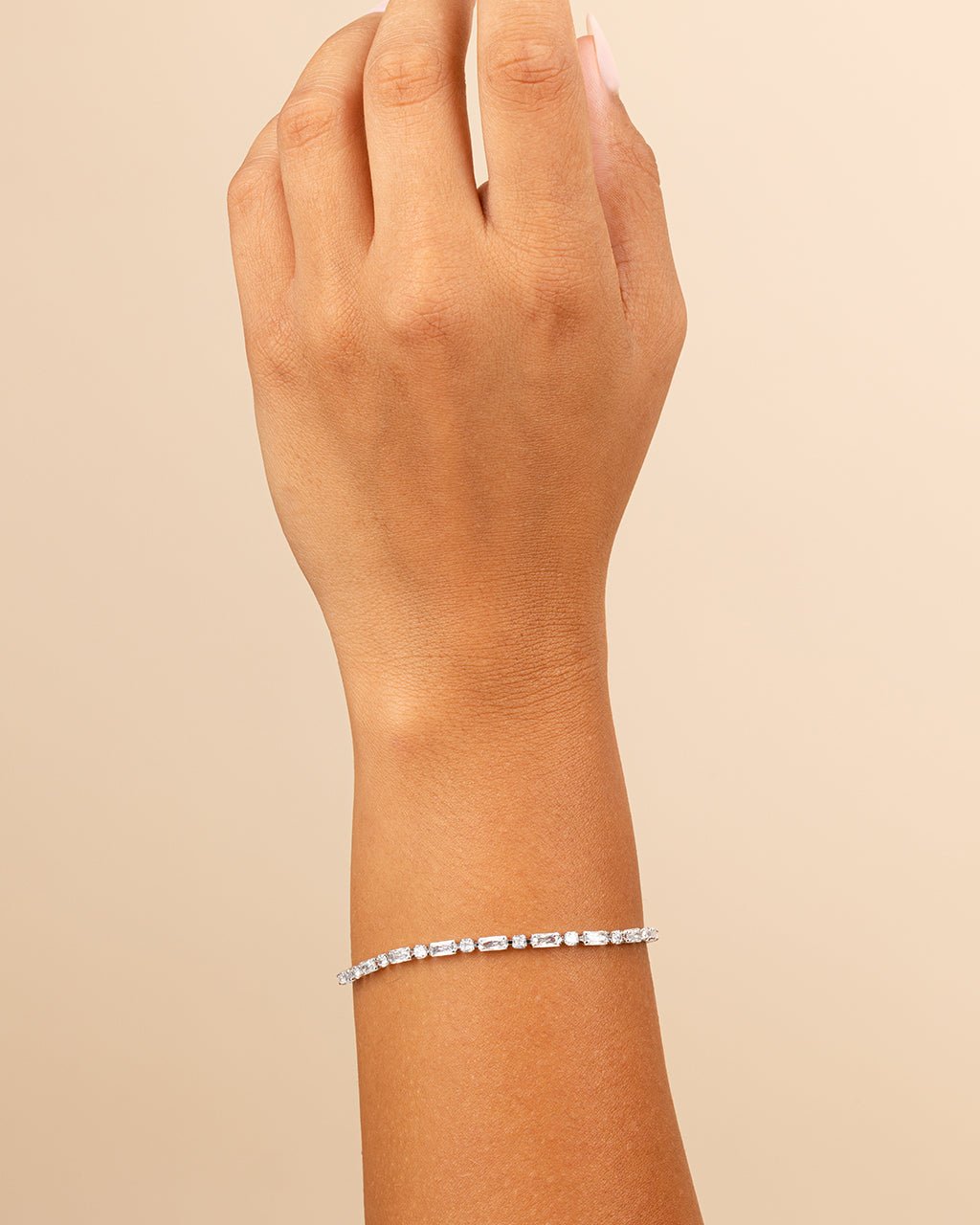 Georgia CZ Tennis Necklace & Bracelet Bundle