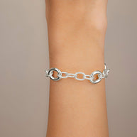 Carter Round Statement Link Bracelet