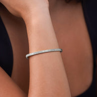 Justine Ribbed Dainty Bracelet