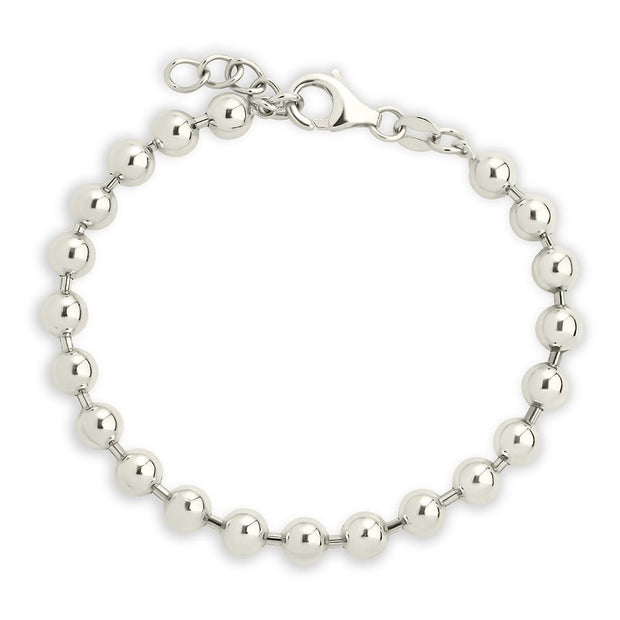 Sterling Silver Preston Beaded Bracelet