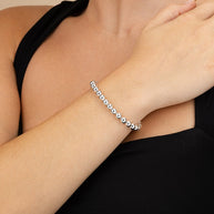 Sterling Silver Ravenna Ball Chain Bracelet