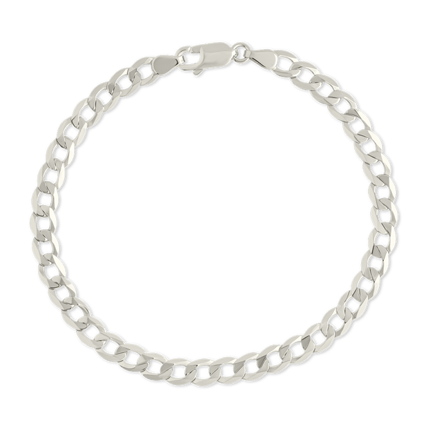 Sterling Silver Malena Cuban Link Chain Bracelet