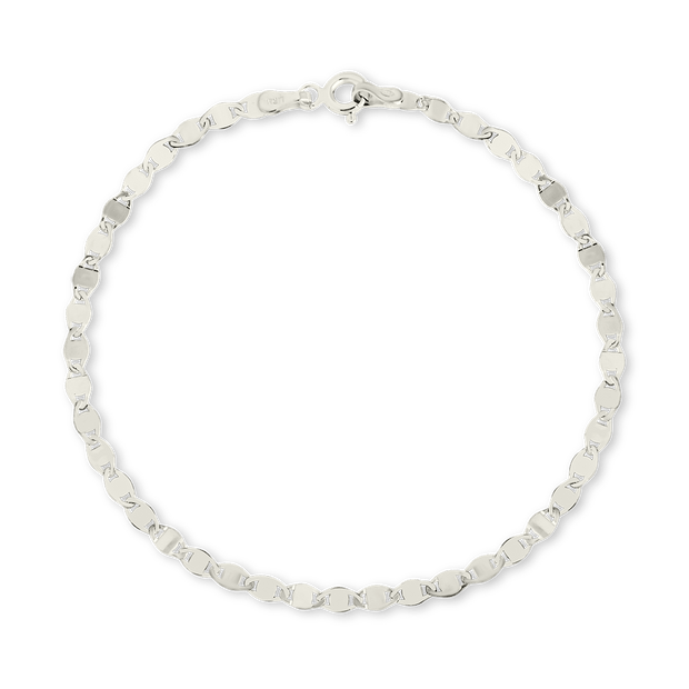 Sterling Silver Estela Confetti Chain Bracelet