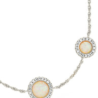 Oasis Opal & CZ Stationed Bracelet