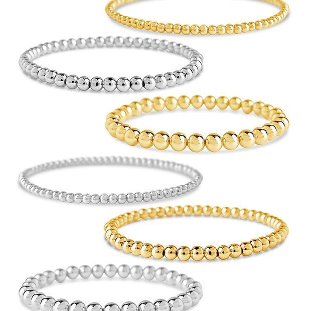 Beaded Stretch Bracelet Sets