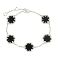 Rose Petal Station Bracelet