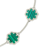 Rose Petal Station Bracelet
