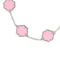 Rose Petal Station Bracelet
