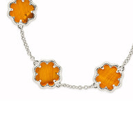 Rose Petal Station Bracelet