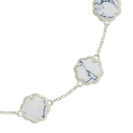 Rose Petal Station Bracelet