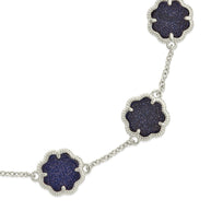 Rose Petal Station Bracelet