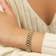 Thin Watch Band Chain Bracelet