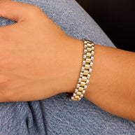 Thin Watch Band Chain Bracelet
