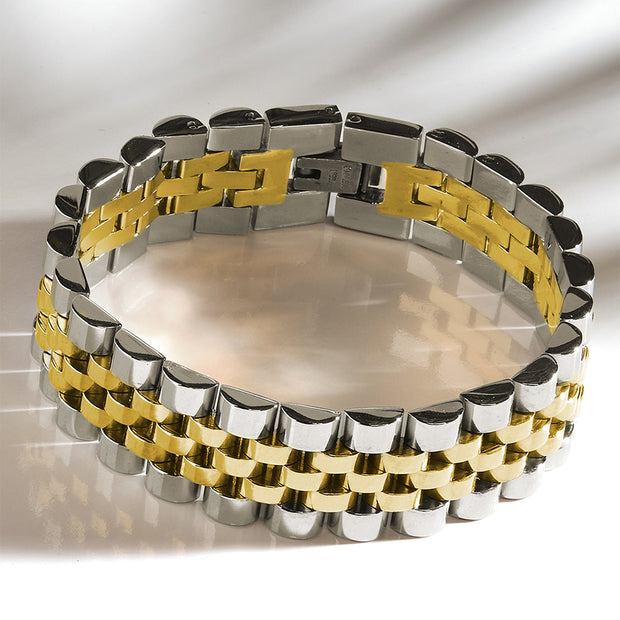 Chunky Watch Band Chain Bracelet
