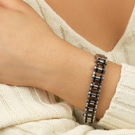 Bolt Watch Band Chain Bracelet