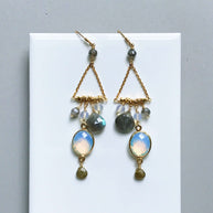 Opalite Chandie Earrings