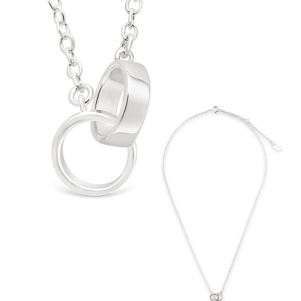 Mother/Daughter Matching Set - “Forever Connected Matching Necklace Set“