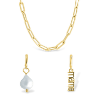 Mother's Day Charm Necklace Set