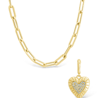 Mother's Day Charm Necklace Set