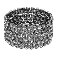 Bubble Stone Stretch Evening Bracelet