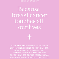 'Hope' Breast Cancer Awareness Pink Ribbon Necklace