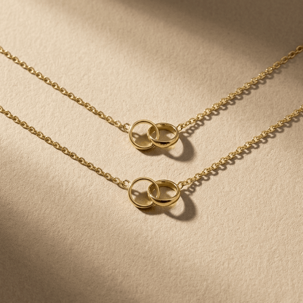 Mother/Daughter Matching Set - “Forever Connected Matching Necklace Set“