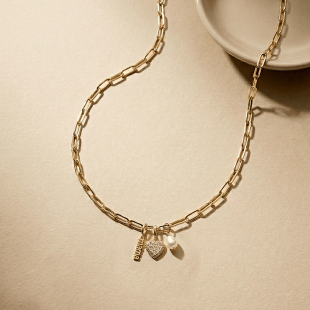 Mother's Day Charm Necklace Set