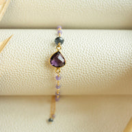 Amethyst Ballet Bracelet