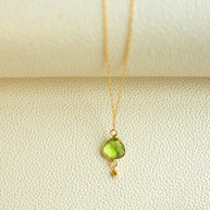 Peridot Ballet Pendant